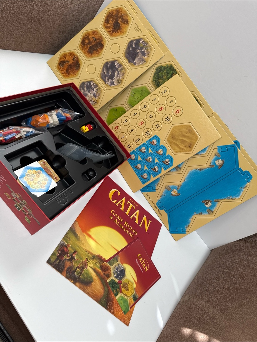 Catan Board Game - new open box. - Picture 9 of 10